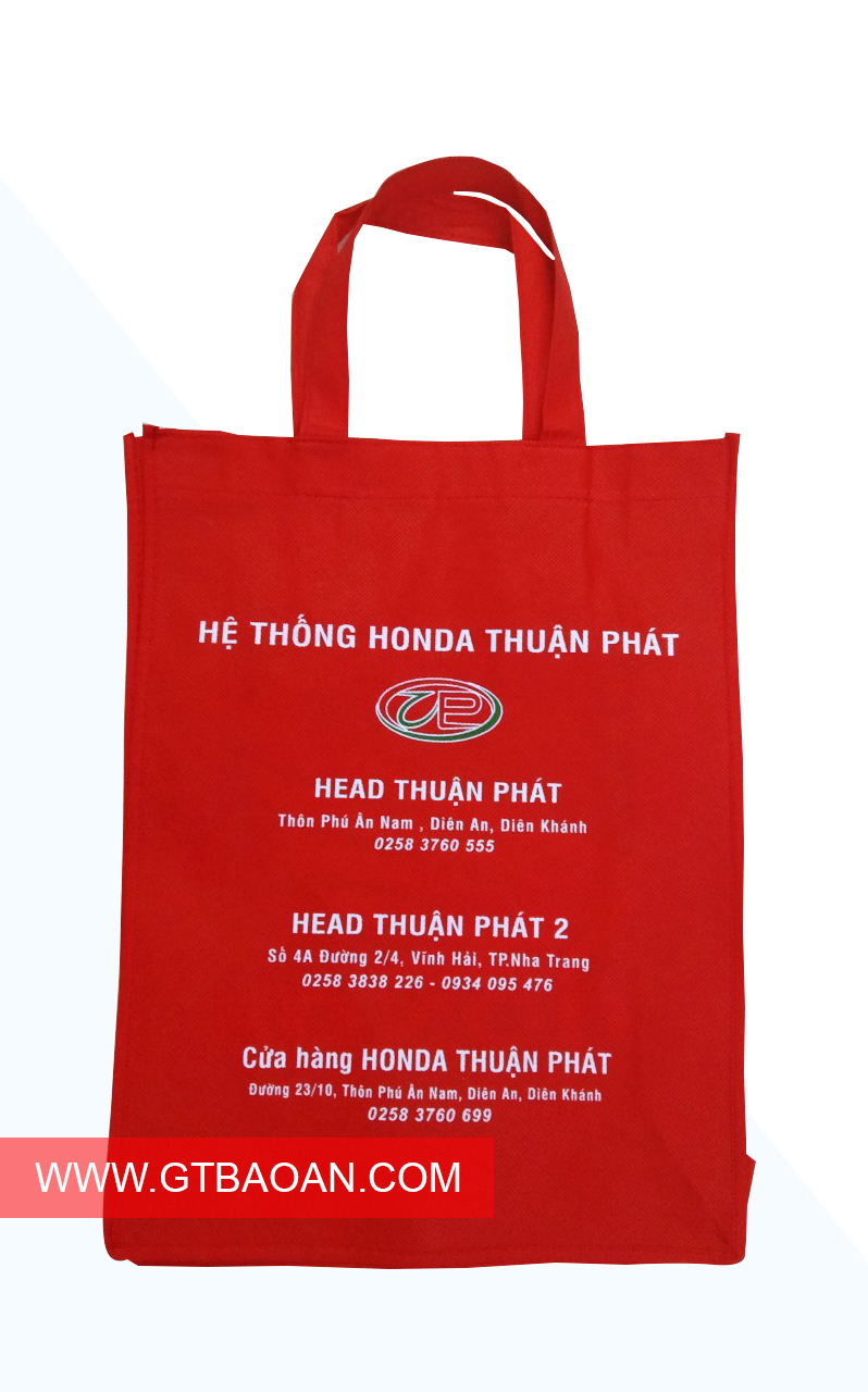 Túi vải không dệt honda Thuận Phát