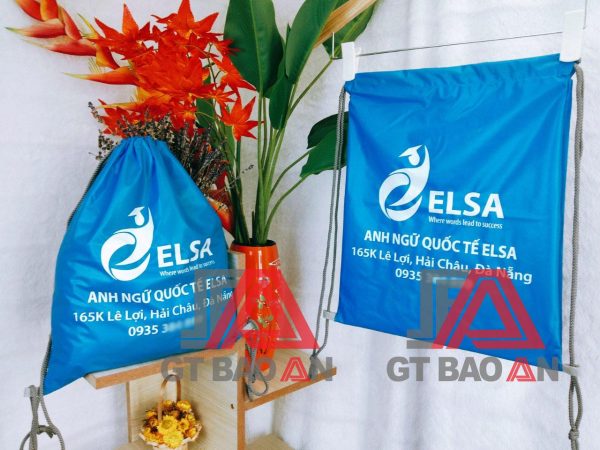 Túi rút quà tặng trung tâm anh ngữ quốc tế ELSA